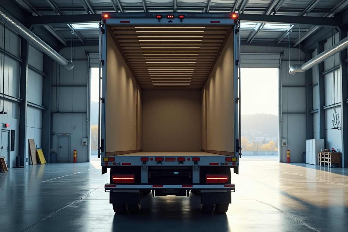 Capacité et dimensions : ce qui peut tenir dans un camion de transport de 10 tonnes