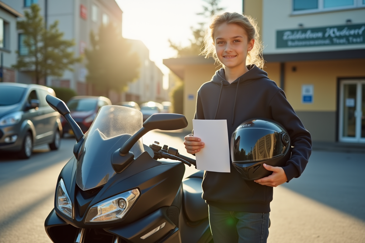 Âge minimum requis pour conduire une moto